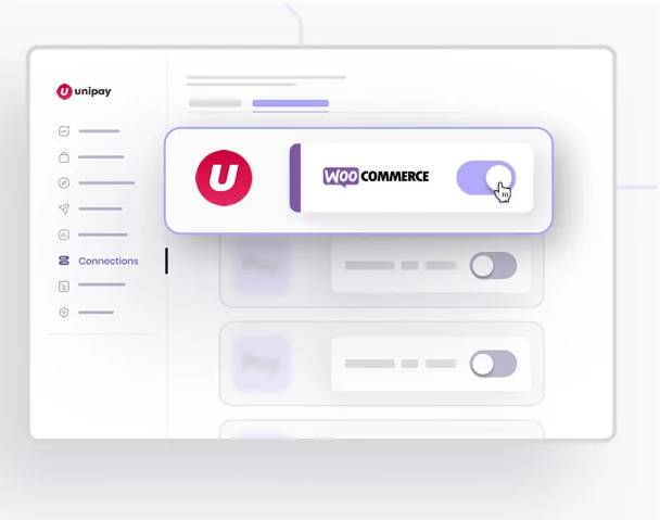 turn on unipay checkout for woocommerce